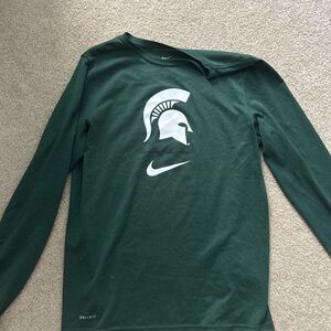 Nike Dri-FIT Green Athletic Tee